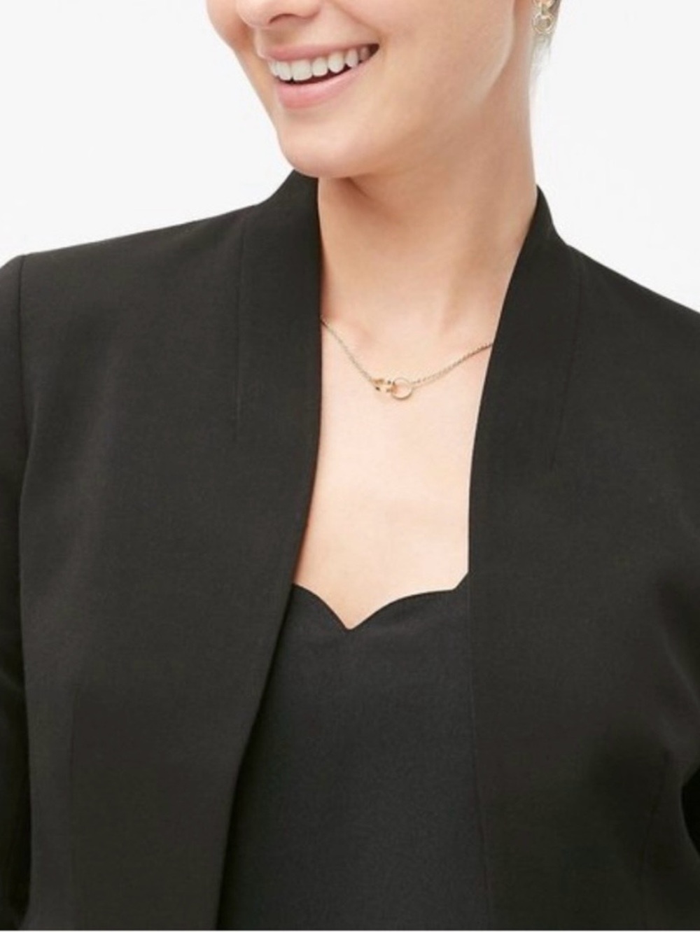 J. Crew Factory Broadway Blazer – Black – Size 6 – NWT - Picture 4 of 10